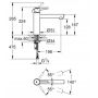 Bateria kuchenna GROHE Concetto Chrom 31210001 - 3