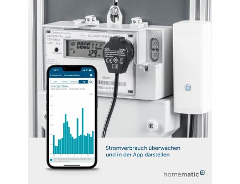 Homematic IP Interfejs Smart Home do inteligentnego miernika, 159672A0 - 3