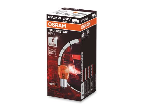 OSRAM TRUCKSTAR PRO PY21W zestaw żarówek do kierunkowskazów (10 lamp)