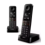 Telefon Bezprzewodowy Philips D4702B/34 Duo 1,8" - 2