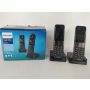 Telefon Bezprzewodowy Philips D4702B/34 Duo 1,8" - 3