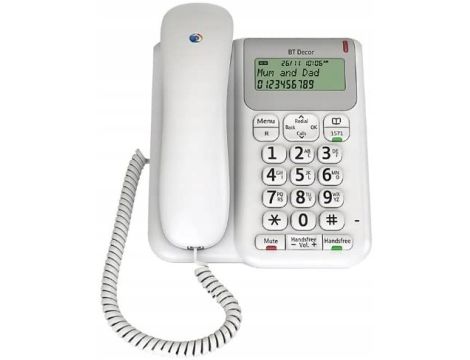 Telefon BT Decor 2200 Bialy