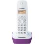 Panasonic KX-TG1611FRF DECT telefon bezprzewodowy fioletowy/biały - 2