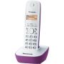 Panasonic KX-TG1611FRF DECT telefon bezprzewodowy fioletowy/biały - 3