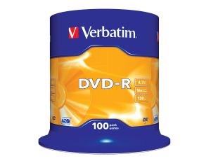 Płyta DVD Verbatim DVD-R 4,7 GB 100 szt.