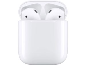 Słuchawki douszne APPLE AirPods II Biały ODNOWIONA PRAWA - image 2