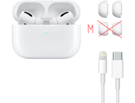 Słuchawki bezprzewodowe dokanałowe Apple AirPods Pro - 5