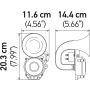 HELLA 3PA 013 410-011 Klakson - 12/24V 400Hz - 5