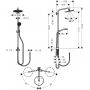 Zestaw prysznicowy Hansgrohe Croma 26793000 - 3