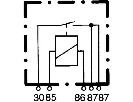 Przekaźnik, prąd pracy Hella 4RA 933 791-071 - 3