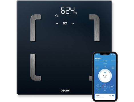 BEURER BF 880 DIAGNOSTYCZNA WAGA ŁAZIENKOWA ELEKTRONICZNA WIFI BLUETOOTH - 2