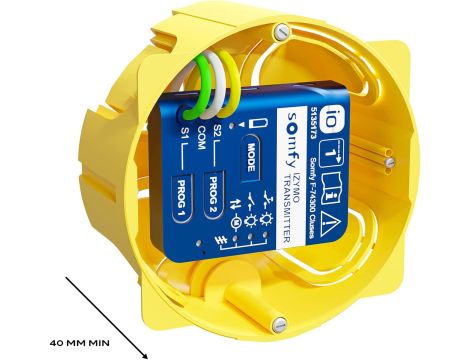 Nadajnik podtynkowy do obsługi produktów Somfy 5135173 - 2