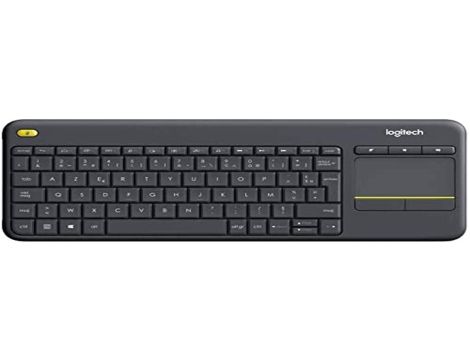 LOGITECH Klawiatura membranowa Media K400 Plus AZERTY FR