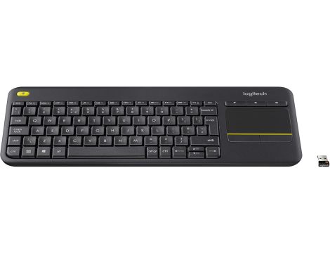 Logitech K400 Plus bezprzewodowa klawiatura Szwajcarski układ klawiszy - 2