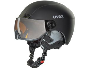 Kask narciarski UVEX  HLMT 400 visor 58-61 black mat - image 2