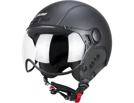 Kask narciarski EBI CGM unisex z szybką EBI Vintage zielony matowy M 57-58 - 4