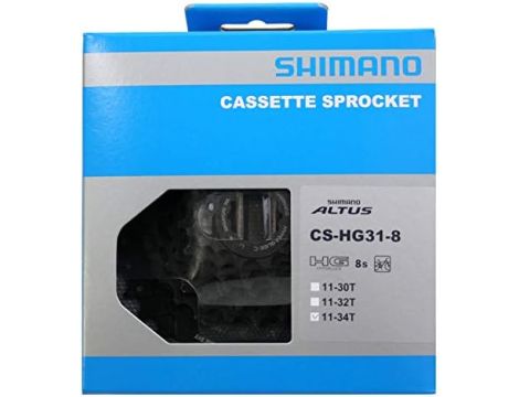 Kaseta Shimano Altus 8rz 11-34 HG 31-8 - 4