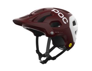 Kask rowerowy MTB POC Tectal Race MIPS garnet white matt 55-58 cm (M)