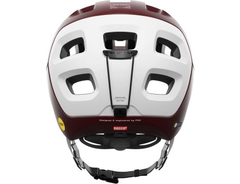 Kask rowerowy MTB POC Tectal Race MIPS garnet white matt 55-58 cm (M) - 5