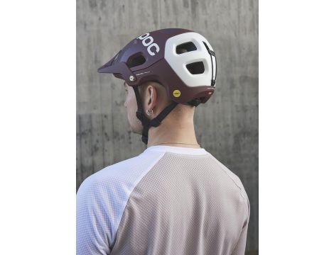 Kask rowerowy MTB POC Tectal Race MIPS garnet white matt 55-58 cm (M) - 7