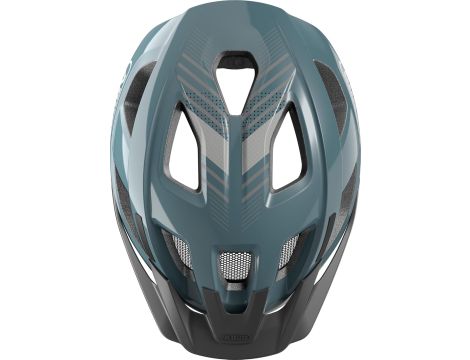 Kask rowerowy ABUS Aduro 3.0 LED - kask miejski R: M (52-58cm) niebieski - 5