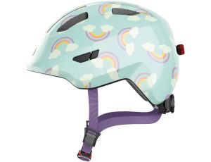 Kask rowerowy dziecięcy Abus Smiley 3.0 LED r: S (45-50 cm) Jasnoniebieski - image 2