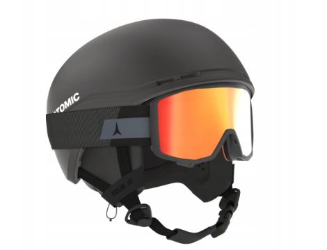 Kask Atomic Four Jr. S (51-55 cm) czarny an5006090 - 2