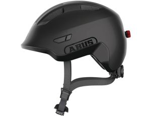 Kask rowerowy dziecięcy Abus Smiley 3.0 ACE LED r. M czarny - image 2