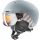 Kask Uvex Rocket jr visor rhino blush M 54-58 cm S5662637005