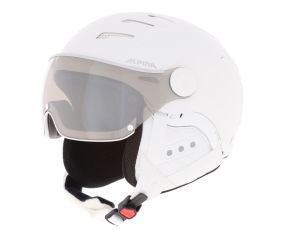 Kask Alpina Visor Jump 2.0 HM 55-58 cm biały