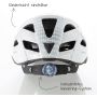 KASK ROWEROWY FISCHER URBAN ROZMIAR S/M 52-59 CM Z OŚWIETLENIEM - 4