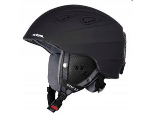 Kask narciarski Alpina Grap 2.0 BLACK 54-57cm