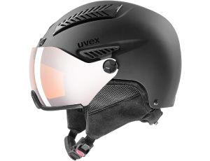 KASK narciarski Uvex HLMT 600 Visor Black Mat 55 - 57 cm lasergoldlite S2 - image 2