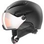 KASK narciarski Uvex HLMT 600 Visor Black Mat 55 - 57 cm lasergoldlite S2 - 3