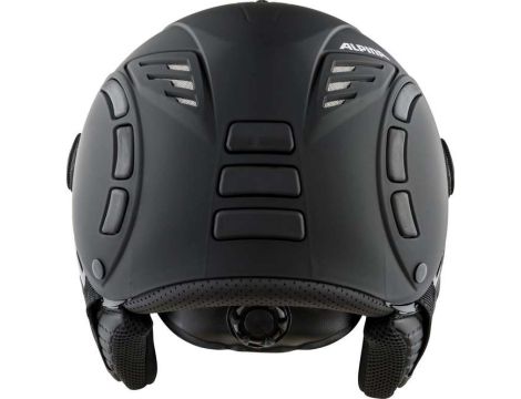 Kask narciarski ALPINA Jump 2.0 HM, M 55-58 cm czarny mat - 2