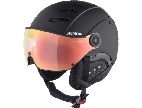 Kask narciarski ALPINA Jump 2.0 HM, M 55-58 cm czarny mat - 3