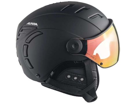 Kask narciarski ALPINA Jump 2.0 HM, M 55-58 cm czarny mat - 4