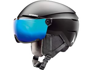 Kask narciarski ATOMIC SAVOR VISOR STEREO 59 - 63 cm BLACK czarny - image 2