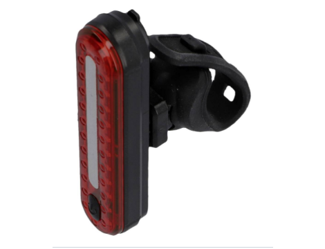 Lampa rowerowa tylna LED akumulatorowa FISCHER FAHRRAD czarny