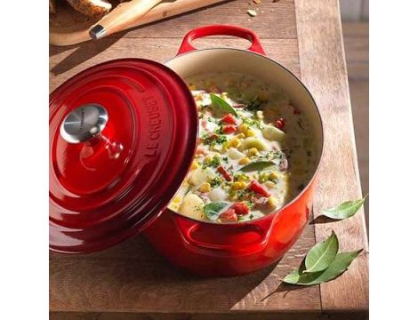 Brytfanna Le Creuset Gourmet 3,4 l cerrise wiśniowo-czerwona - 2