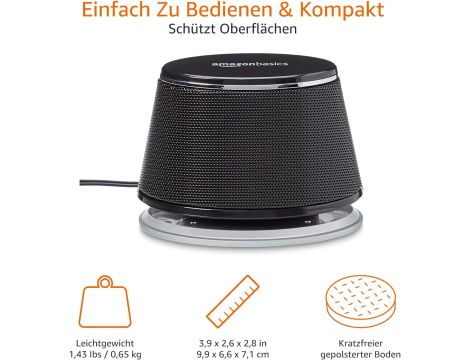 Amazon Basics - Głośniki PC z dynamicznym dźwiękiem czarny 1 para - 5