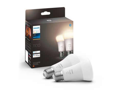 Philips Hue White Żarówka 2xE27 1100lm, 8W (75W) możliwość przyciemniania