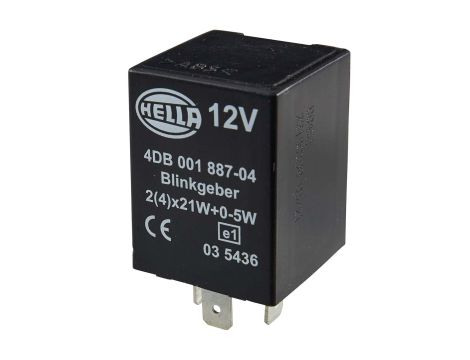 HELLA 4DB 001 887-041 Przekaźnik kierunkowskazów - 12V