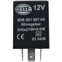 HELLA 4DB 001 887-041 Przekaźnik kierunkowskazów - 12V - 6