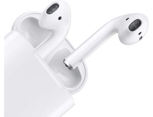 Słuchawki Apple AirPods z etui ładującym (2. generacja) MVN2ZM/A - image 2