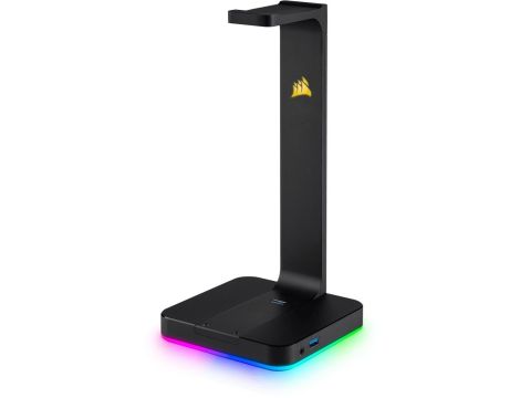 Stojak na słuchawki Corsair ST100 RGB czarny