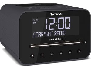 TechniSat DIGITRADIO 52 CD Radiobudzik stereo DAB+ czarny - image 2