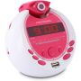 Radio sieciowe FM Metronic Pop Pink budzik - 2