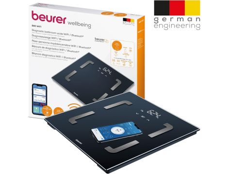 Beurer BF 880 Waga diagnostyczna WIFI/Bluetooth - 7