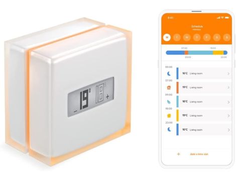 Netatmo Podłączony Termostat Netatmo do Indywidualnych Kotłów NTH01-EN-EU - 2